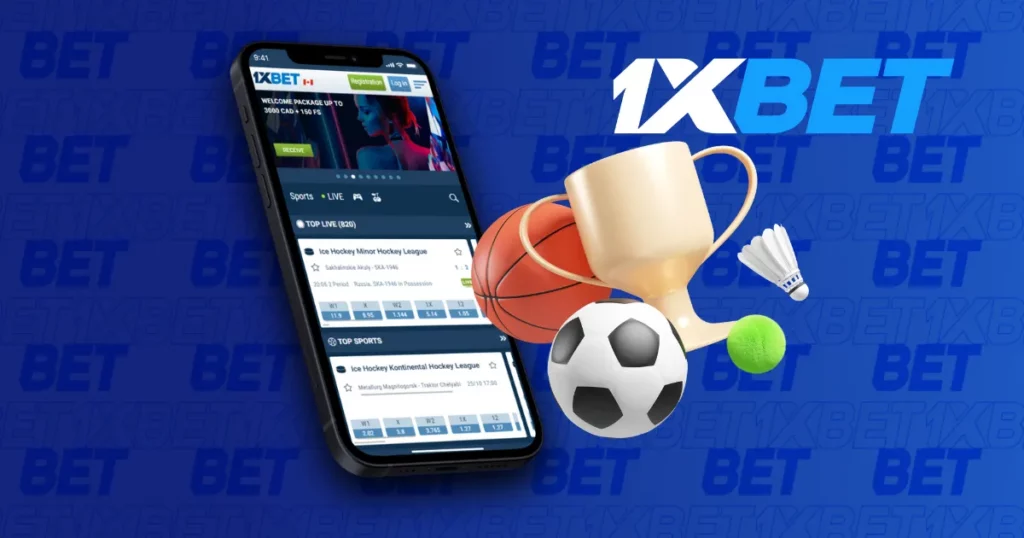 1xBet live betting in Indonesia