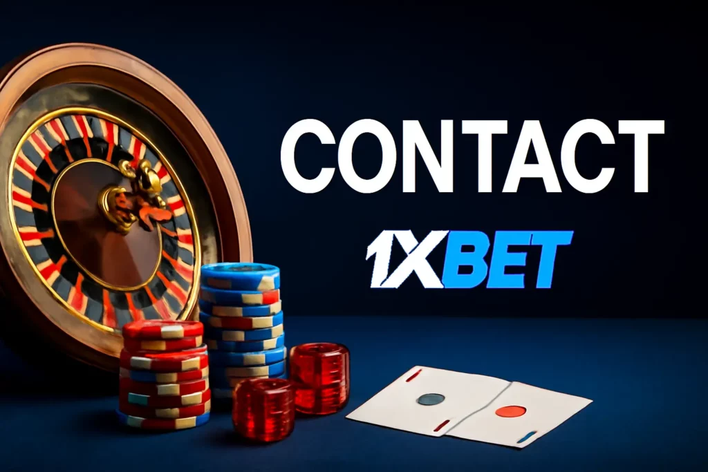 Kontak 1xBet